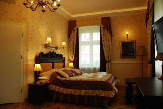 Отель Hotel Pałac Borynia Ястшембе-Здруй Двухместный номер Делюкс с 1 кроватью или 2 отдельными кроватями-1